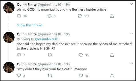 quin finite|OnlyFans user ‘amused’ after article outs her as sex。